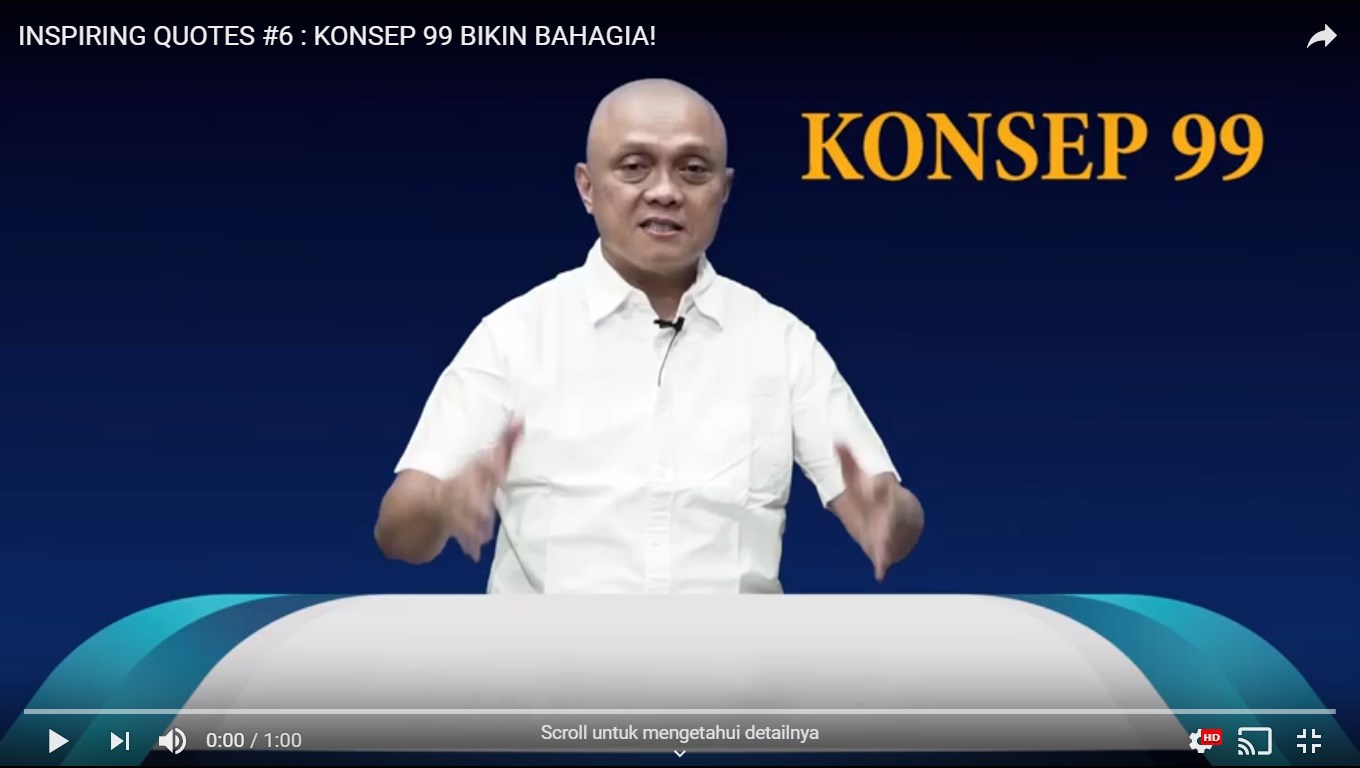 konsep 99 bahagia
