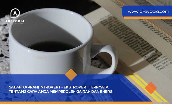 Salah Kaprah! Introvert - Ekstrovert Ternyata tentang Cara Anda Memperoleh Gairah dan Energi