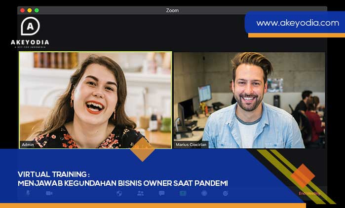 Virtual Training Menjawab Kegundahan Bisnis Owner saat Pandemi