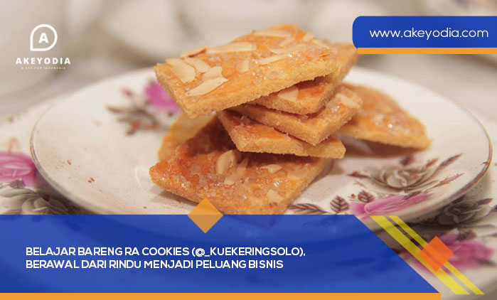 belajar bisnis ra cookies kue kering solo