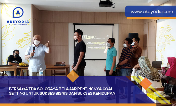 Bersama TDA Soloraya Belajar Pentingnya Goal Setting untuk Sukses Bisnis dan Sukses Kehidupan