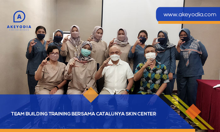 Team Building Training Bersama Catalunya Skin Center