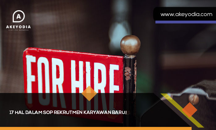 SOP Rekrutmen Karyawan Baru