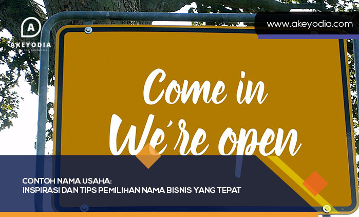 Contoh Nama Usaha