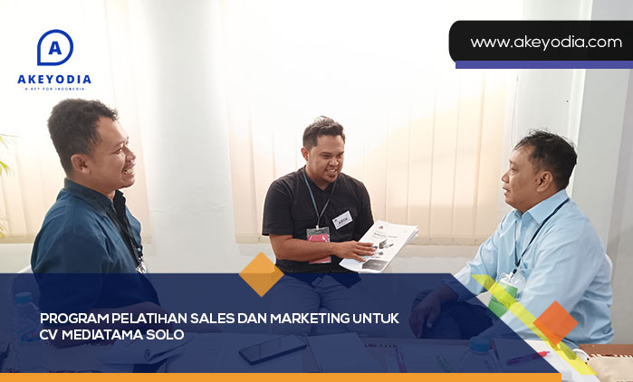 Program Pelatihan Sales dan Marketing untuk CV Mediatama Solo