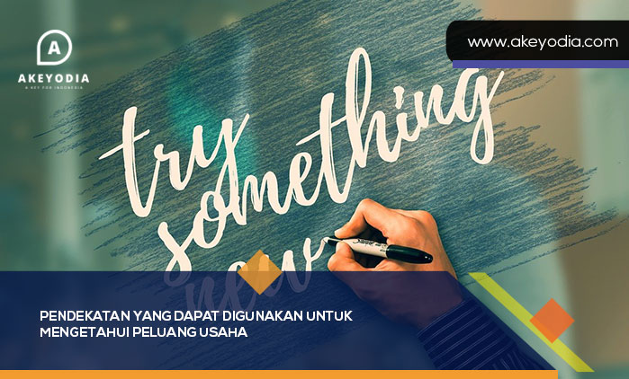 Pendekatan yang dapat digunakan untuk Mengetahui Peluang Usaha