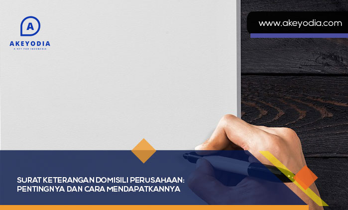 Surat Keterangan Domisili Perusahaan